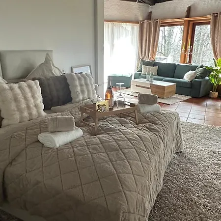 Appartamento Familienfreundliche 10 Min Zu Fuss Von Legoland Entfernt,80 M2 Stilvolle In Einer Mit Grossen Garten, Fuer Den Ersten Fruehstueck Gefuellten Kuehlschrank,whirlpool, Privater Waldstueck Und Wunderschoener Terrasse Im Koetz, My Luxu Kleinkötz