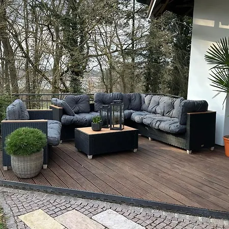 Familienfreundliche 10 Min Zu Fuss Von Legoland Entfernt,80 M2 Stilvolle In Einer Mit Grossen Garten, Fuer Den Ersten Fruehstueck Gefuellten Kuehlschrank,whirlpool, Privater Waldstueck Und Wunderschoener Terrasse Im Koetz, My Luxu * Kleinkötz