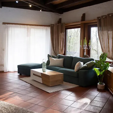 Lejlighed Familienfreundliche 10 Min Zu Fuss Von Legoland Entfernt,80 M2 Stilvolle In Einer Mit Grossen Garten, Fuer Den Ersten Fruehstueck Gefuellten Kuehlschrank,whirlpool, Privater Waldstueck Und Wunderschoener Terrasse Im Koetz, My Luxu Kleinkötz